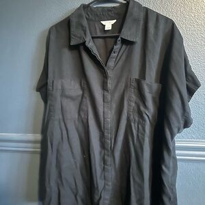 Caslon Black Button Down Shirt